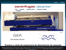Tablet Screenshot of machineryaguilar.com